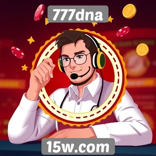 Eficiência do suporte ao cliente no 777dna