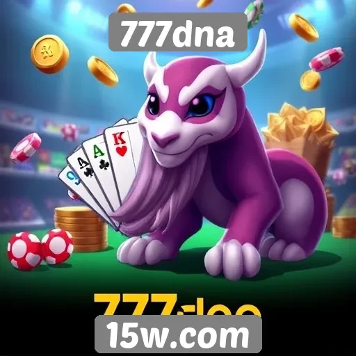 Diversidade de jogos disponíveis em 777dna